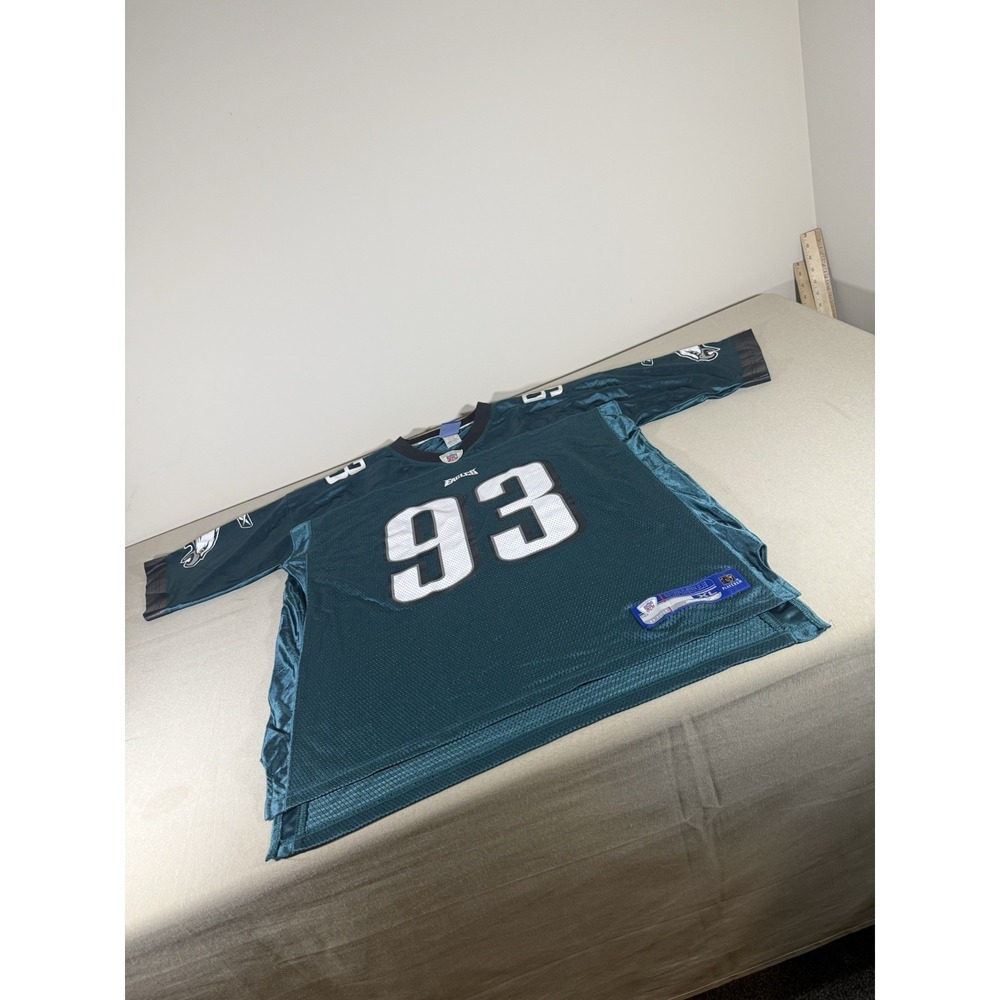 Philadelphia Eagles Jersey Adult Extra Large Jevon Kearse #93 Reebok On Field - Picture 3 of 11